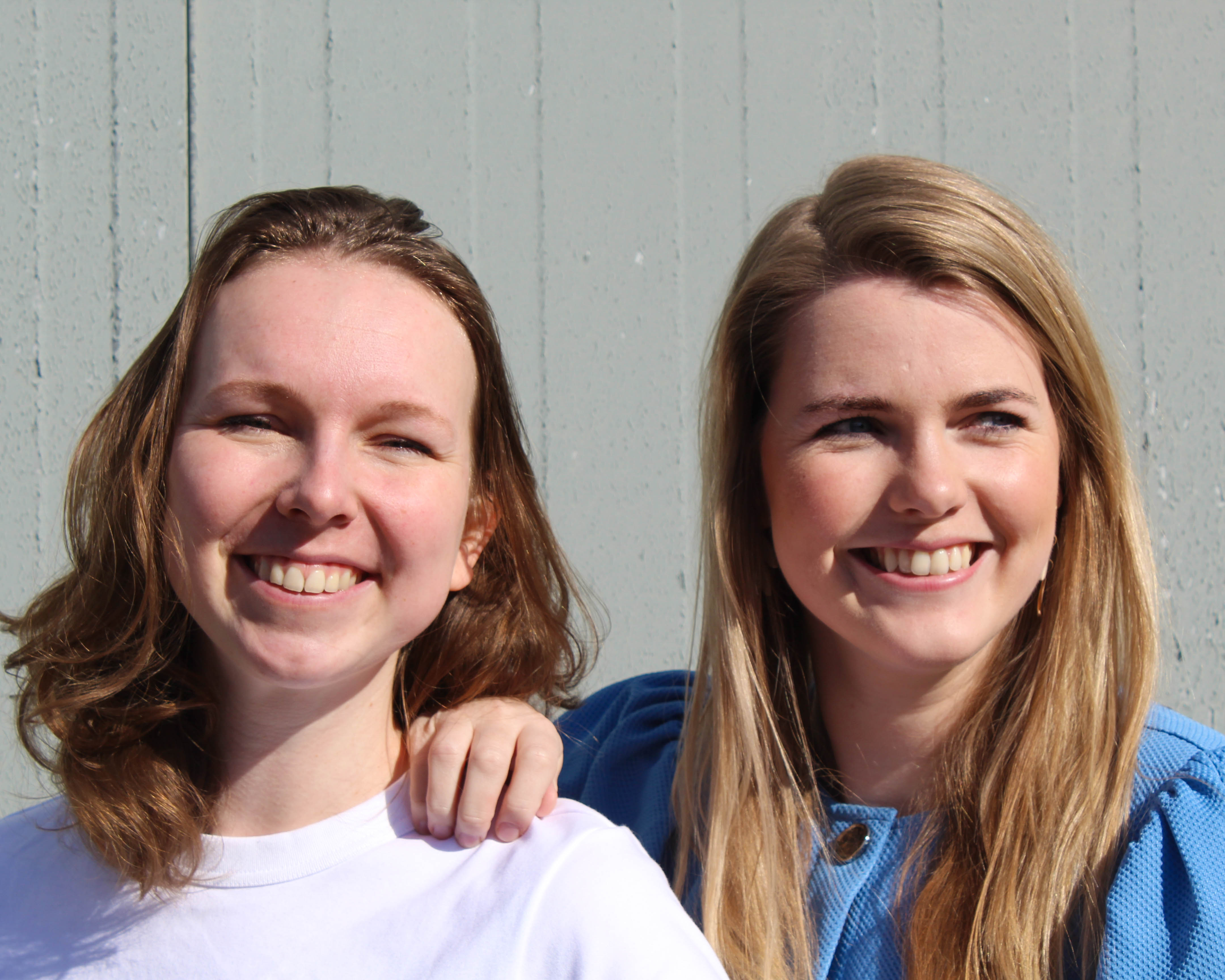 Oprichters Isabel en Sien